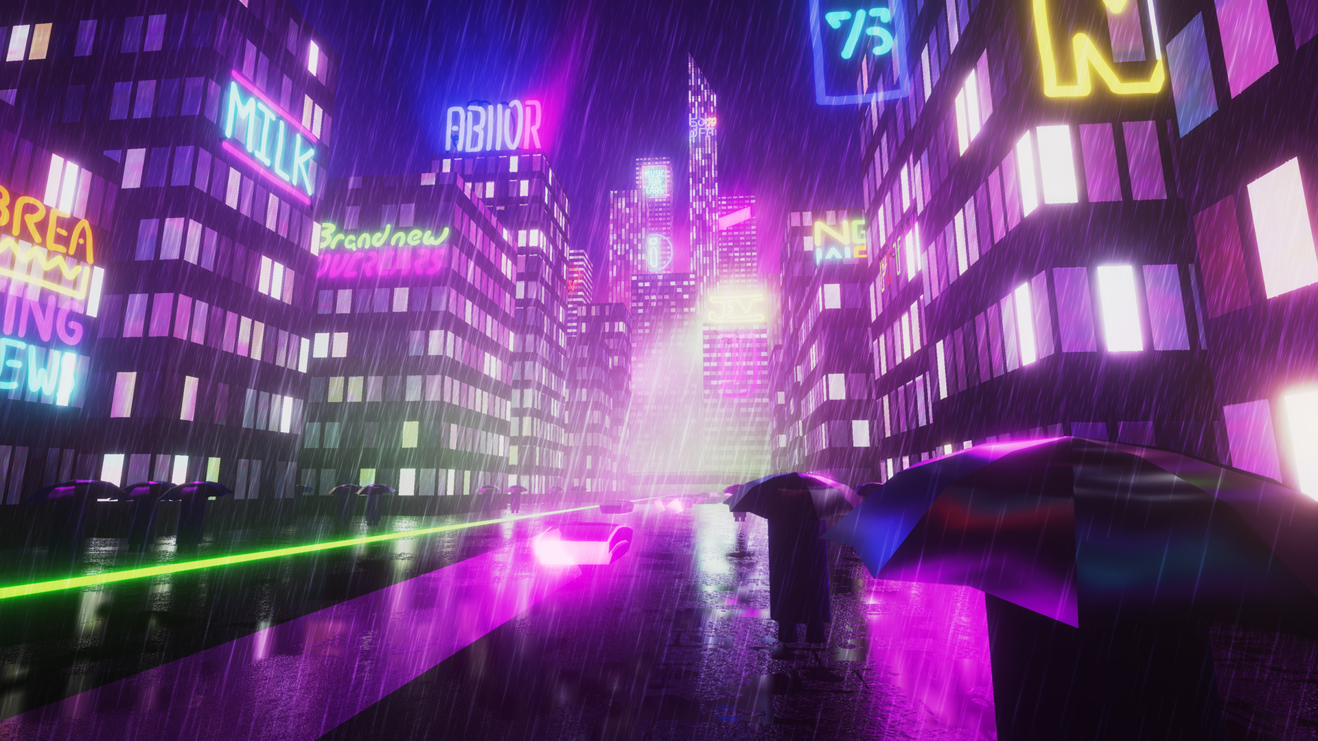 Neon City (2019) by Josien Vos