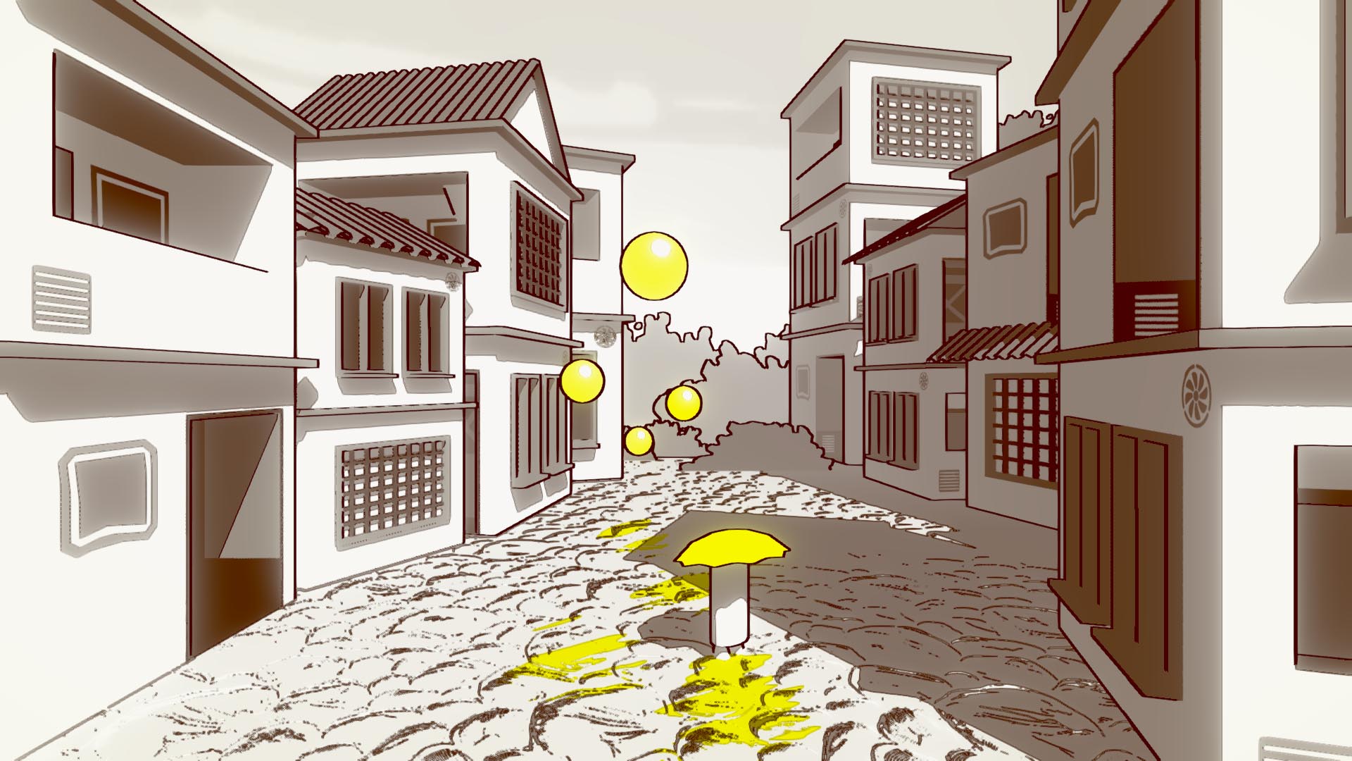 Yellow Lanterns (2021) by Josien Vos