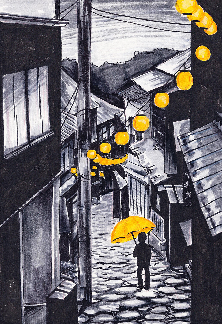 Yellow Lanterns (2021) by Josien Vos
